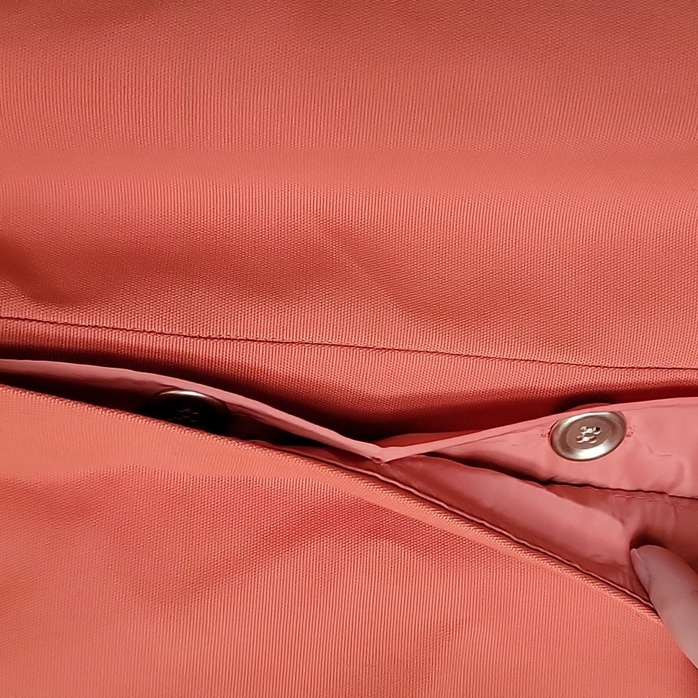 Talbots Orange Wide Waistband Skirt - Picture 5 of 10